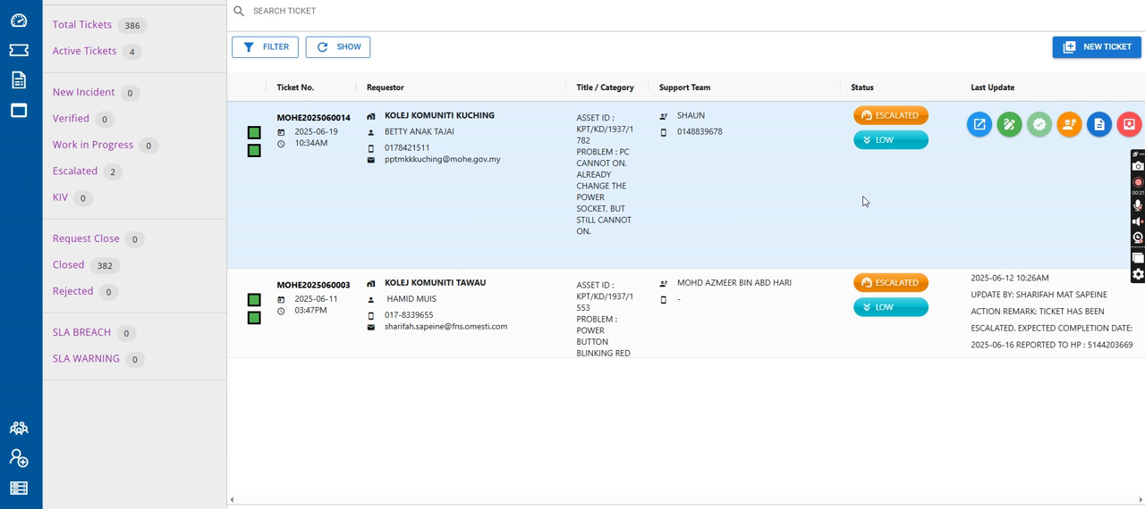 Helpdesk System Video 4 Thumbnail